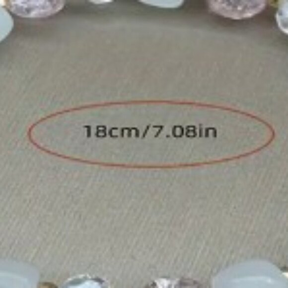 Chic Butterfly Charm Stretch Bracelet With Sparkling Colorful Glass Beads - Picture 2 of 6